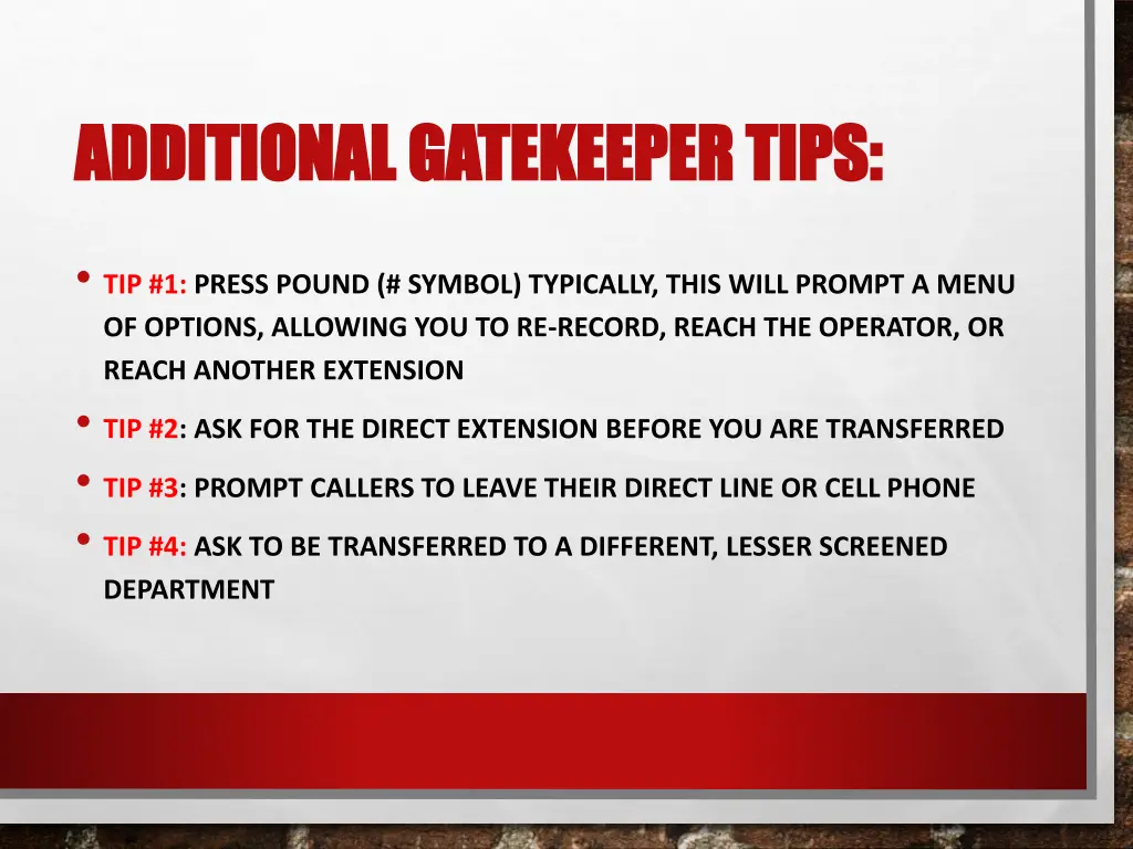 additional gatekeeper tips additional gatekeeper