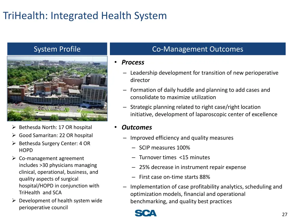 trihealth integrated health system