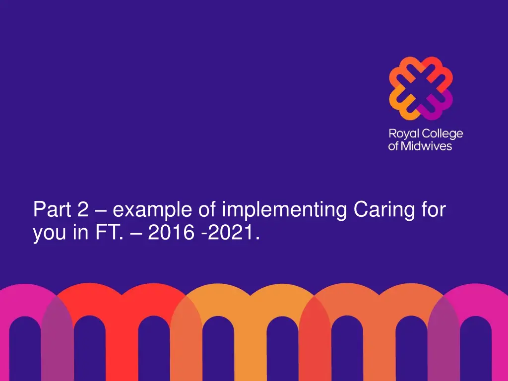 part 2 example of implementing caring