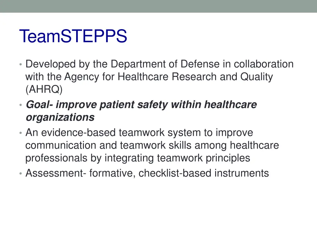 teamstepps