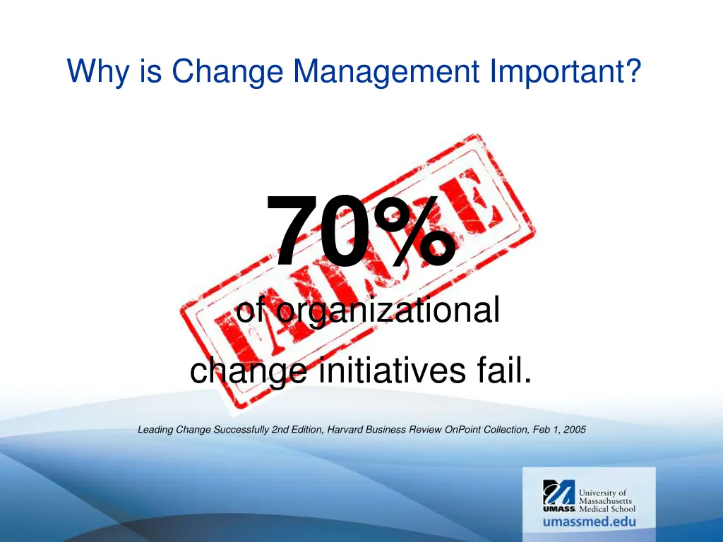 why is change management important