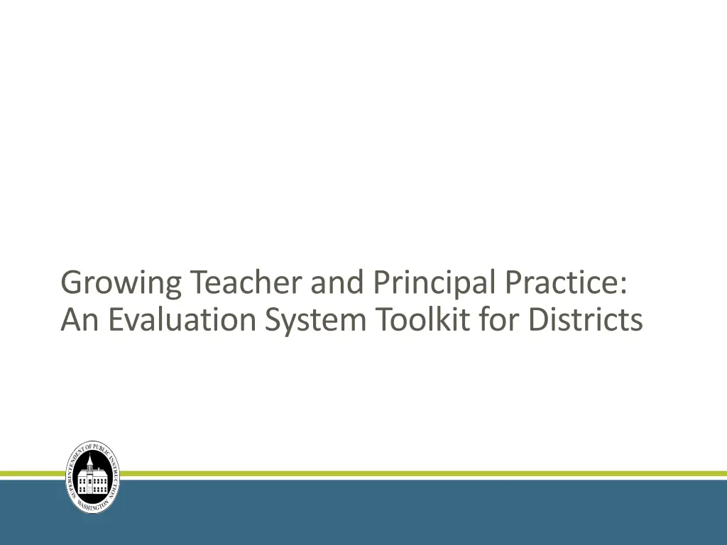 growing teacher and principal practice