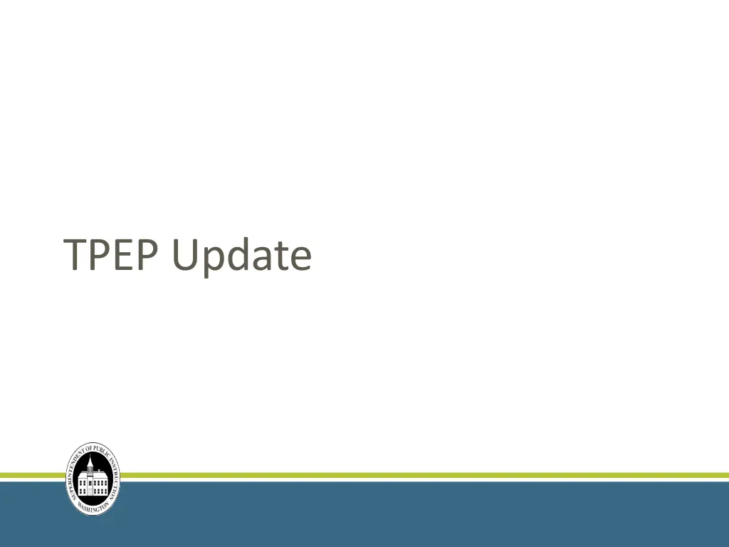 tpep update