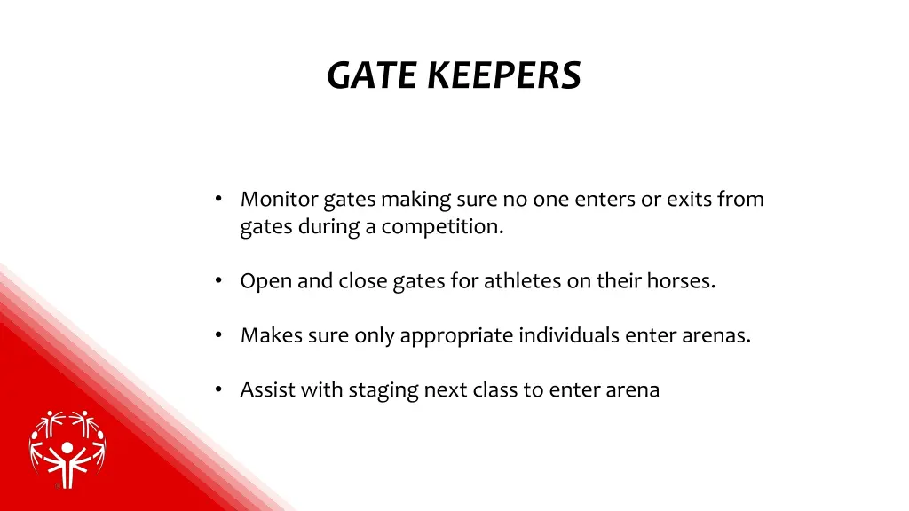 gate keepers