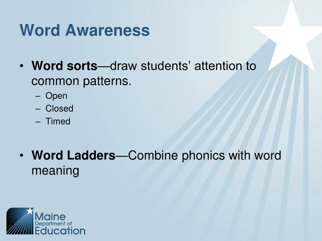 word awareness 1