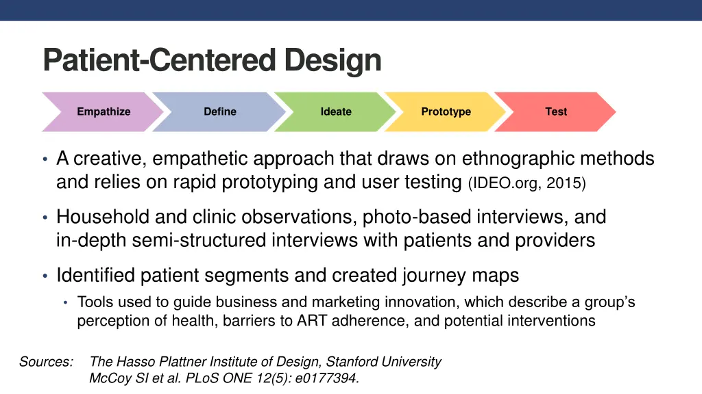 patient centered design