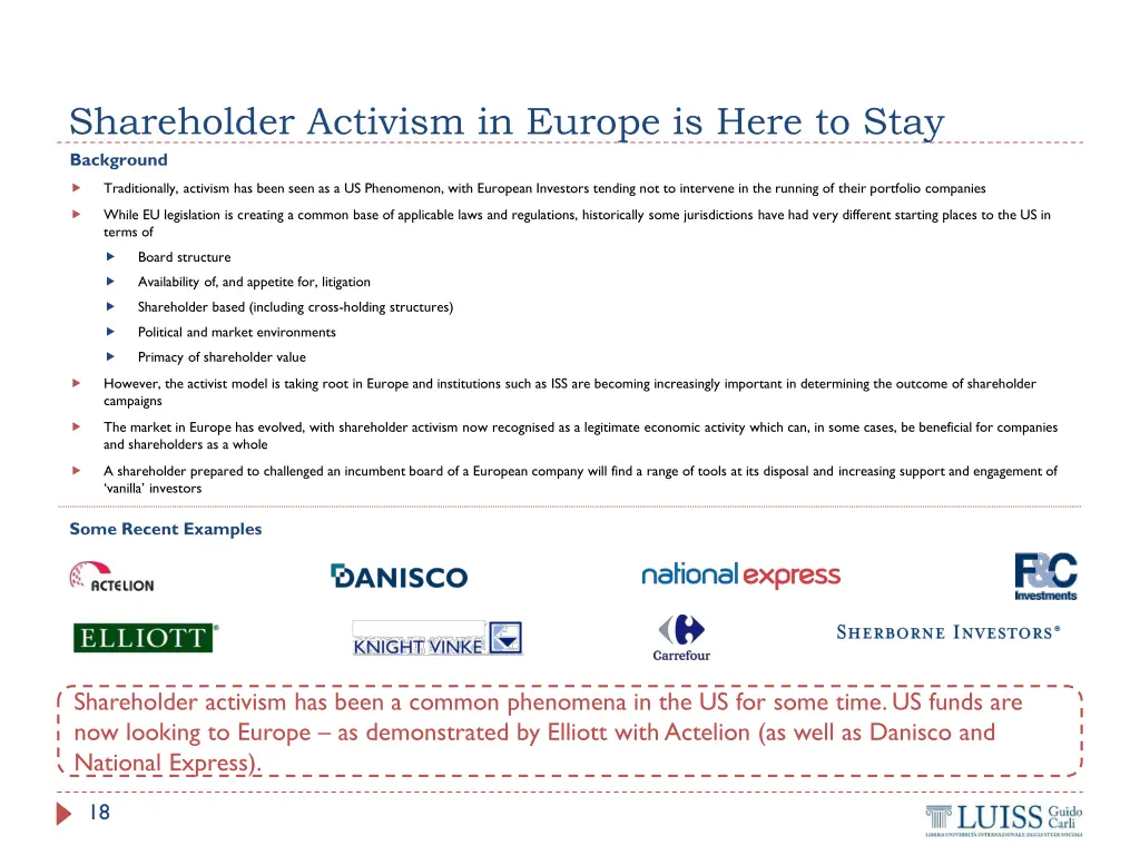 shareholder activism in europe is here to stay