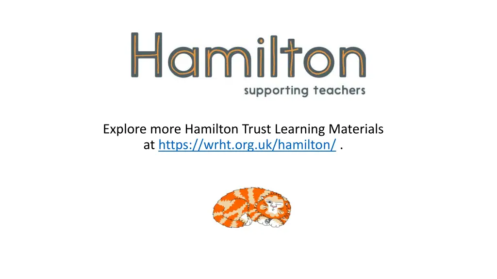 explore more hamilton trust learning materials