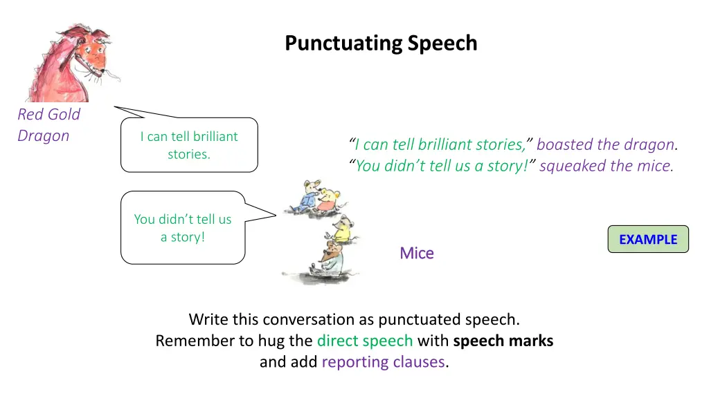 punctuating speech 1