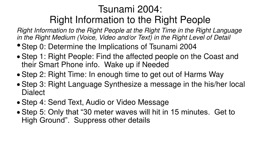 tsunami 2004