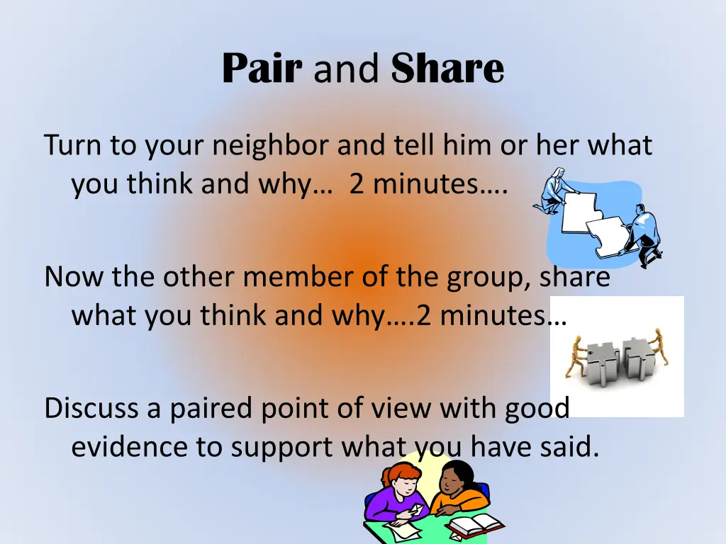 pair and share