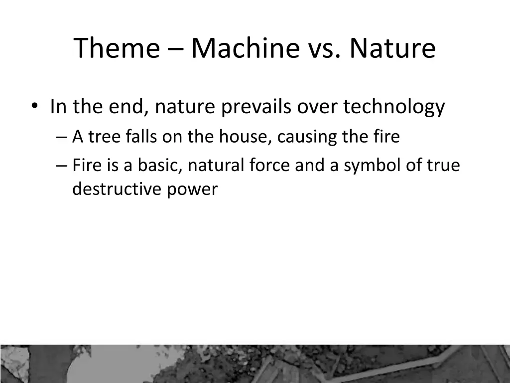 theme machine vs nature 1