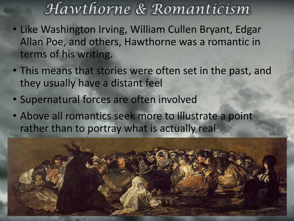 hawthorne romanticism hawthorne romanticism