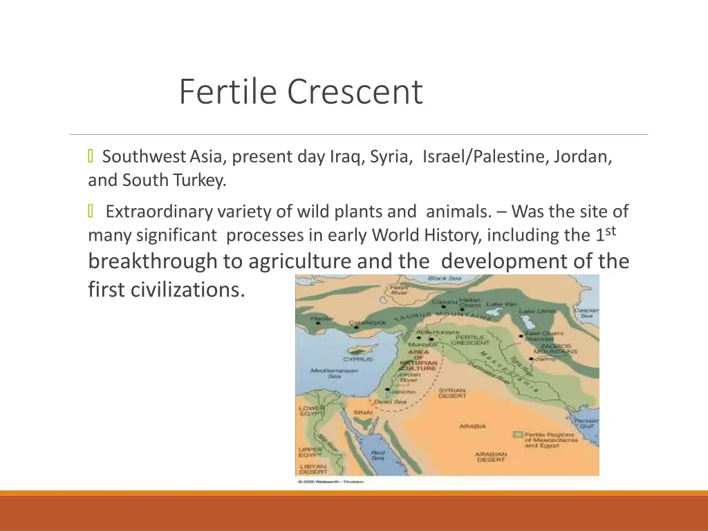 fertile crescent