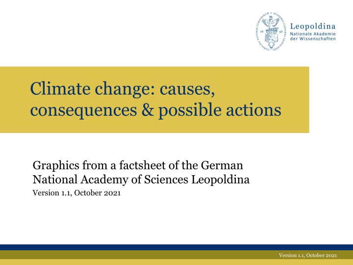 climate change causes consequences possible