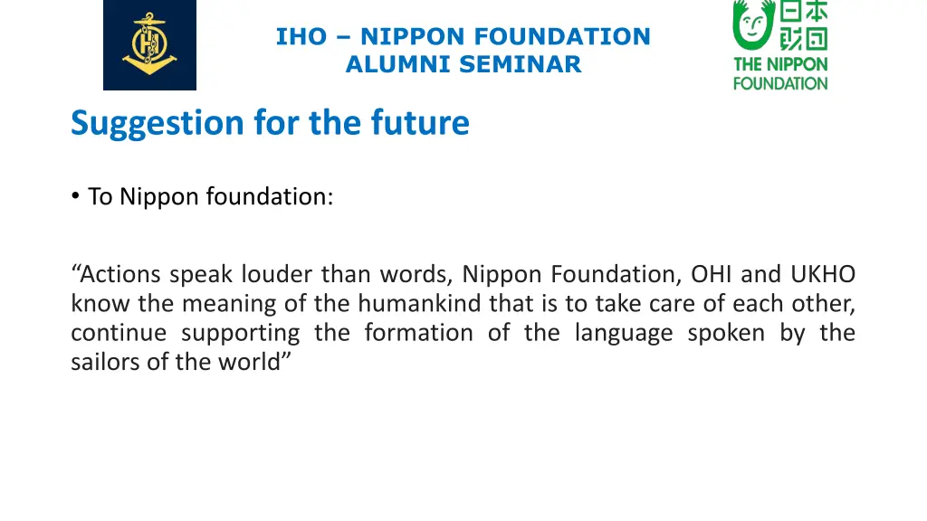 iho nippon foundation alumni seminar 4