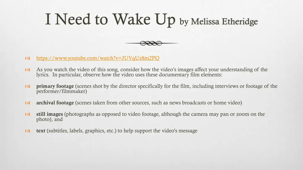 i need to wake up by melissa etheridge 3