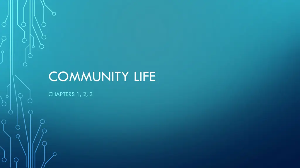 community life