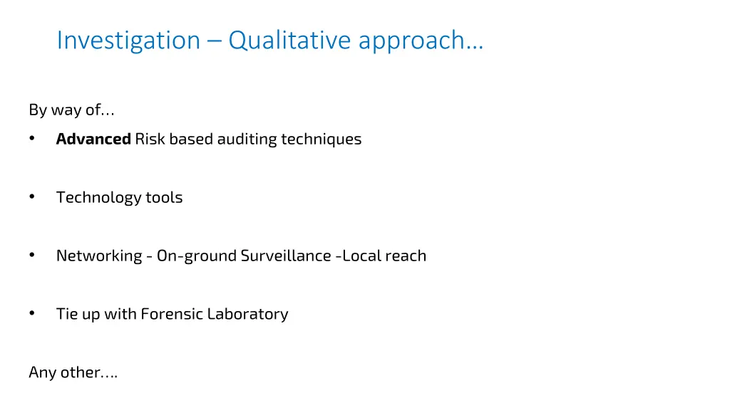 investigation qualitative approach