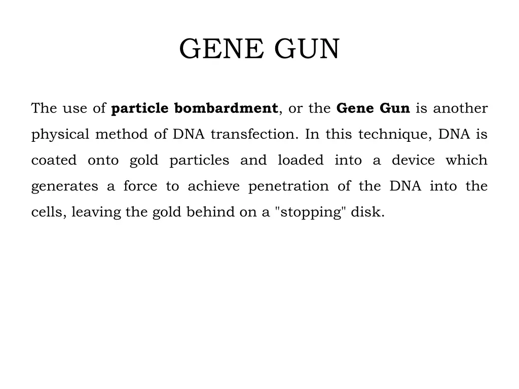 gene gun