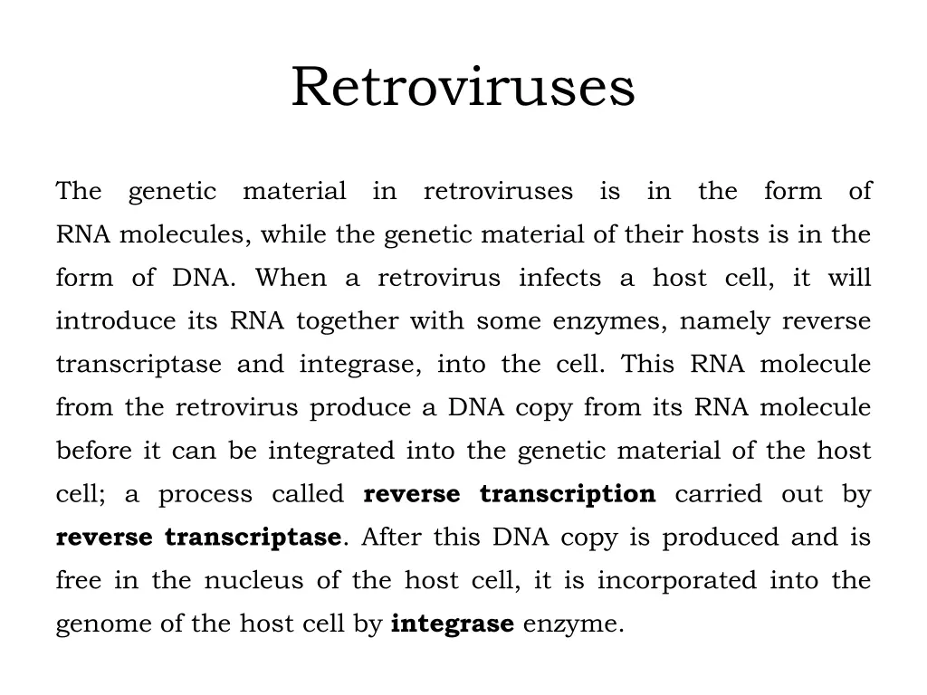 retroviruses