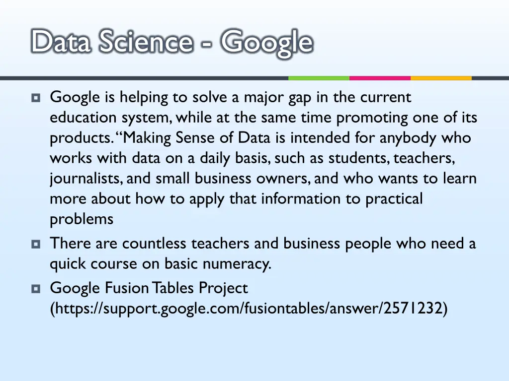 data science google 1