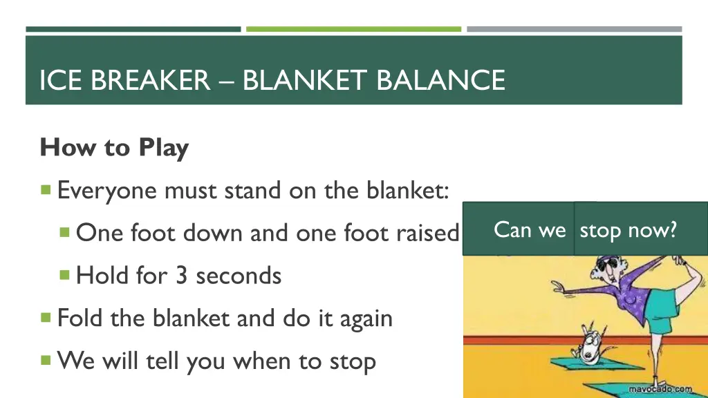 ice breaker blanket balance