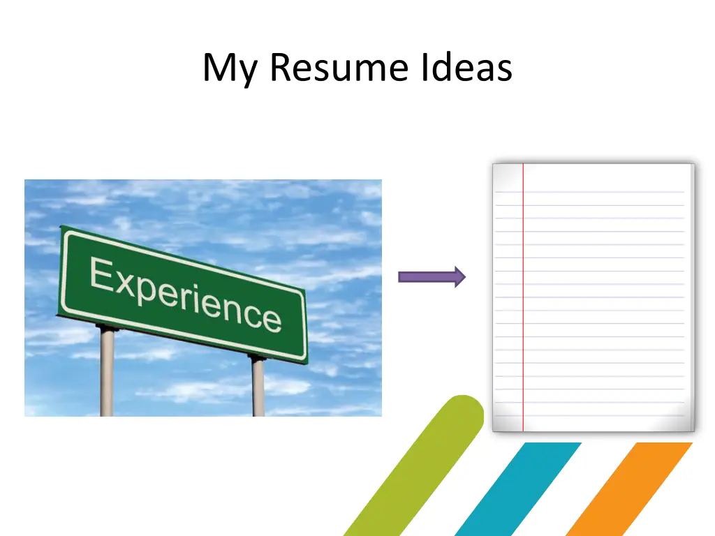 my resume ideas