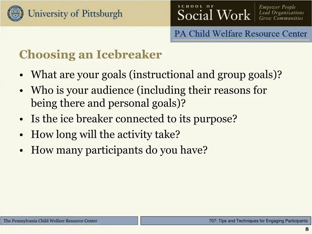 choosing an icebreaker