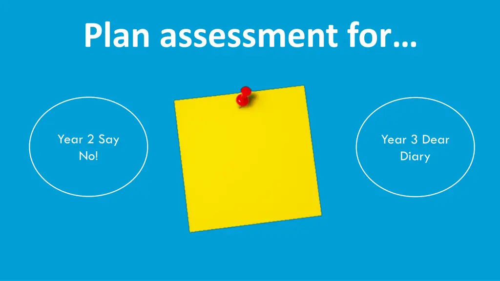 plan assessment for