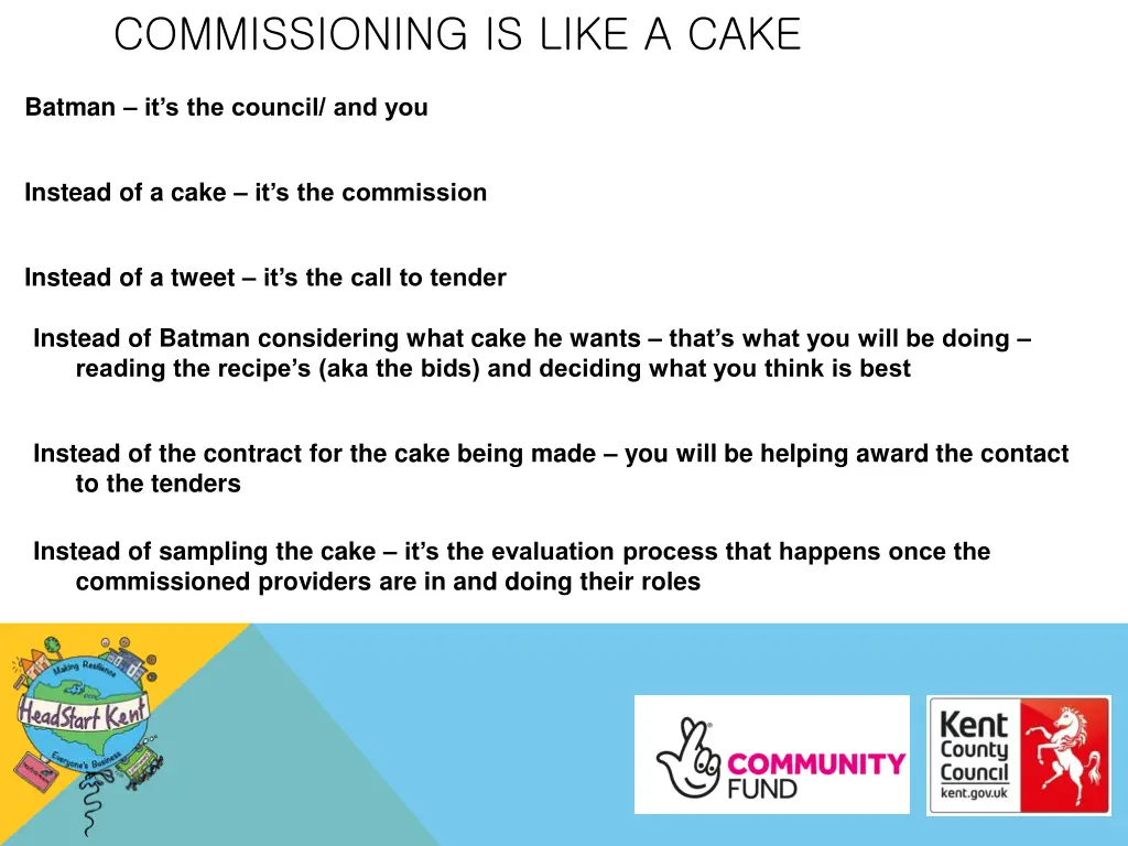 commissioning is like a cake 1