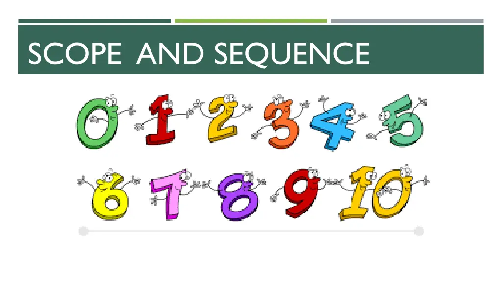 scope and sequence