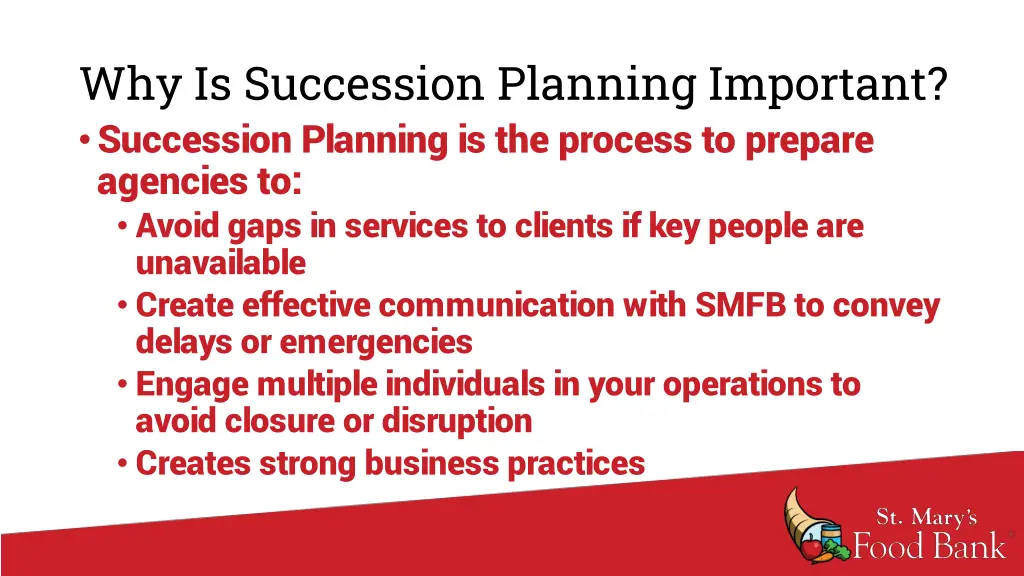 why is succession planning important succession