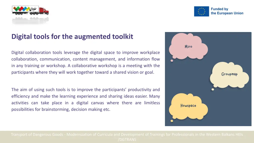 digital tools for the augmented toolkit