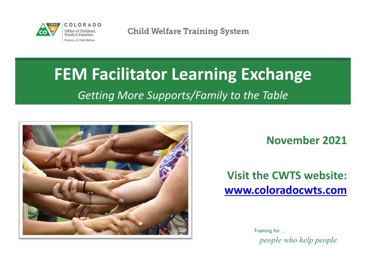 fem facilitator learning exchange getting more