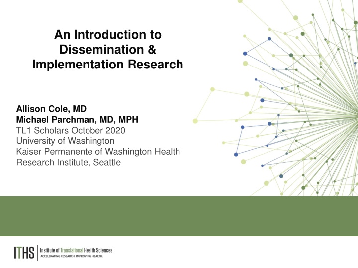 an introduction to dissemination implementation