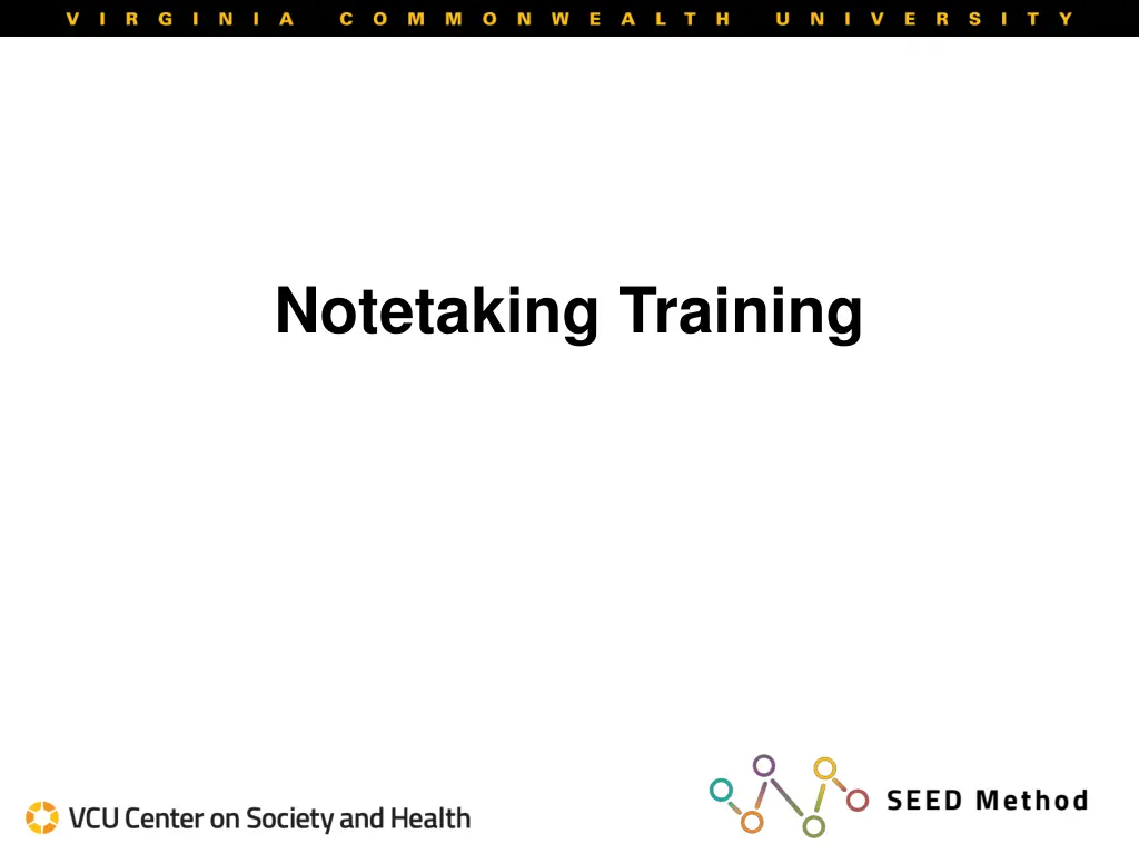 notetaking training