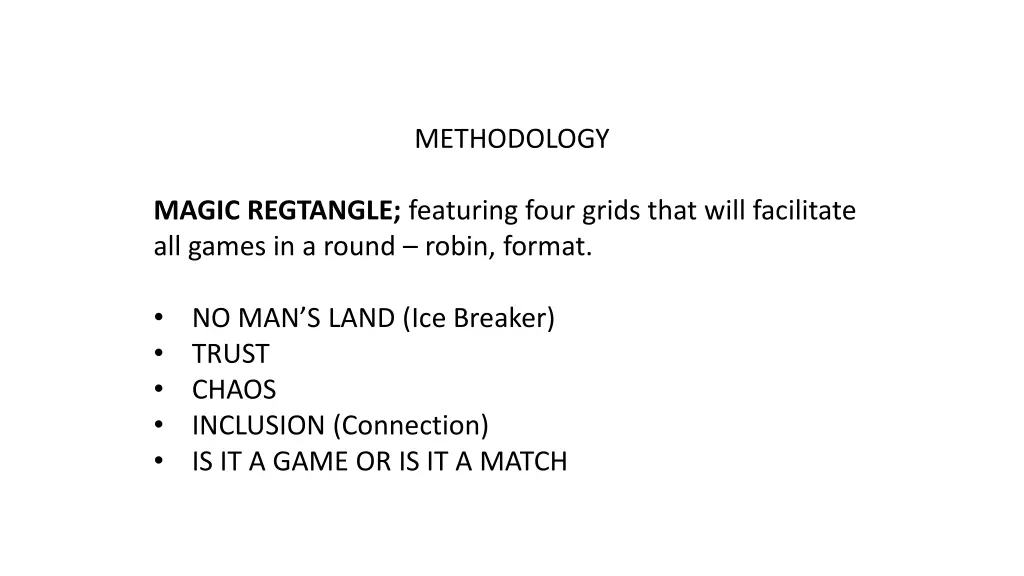 methodology