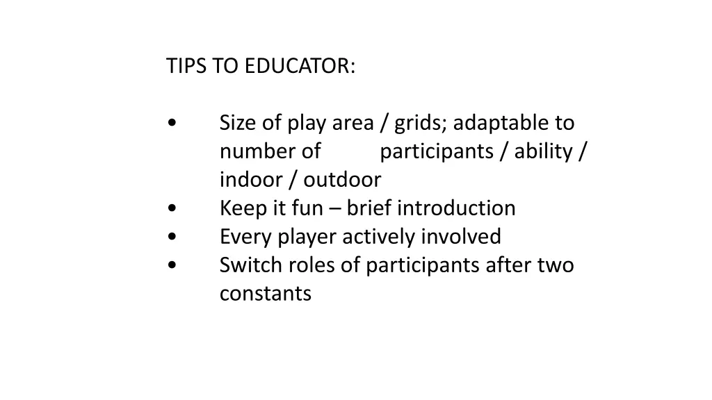 tips to educator 2