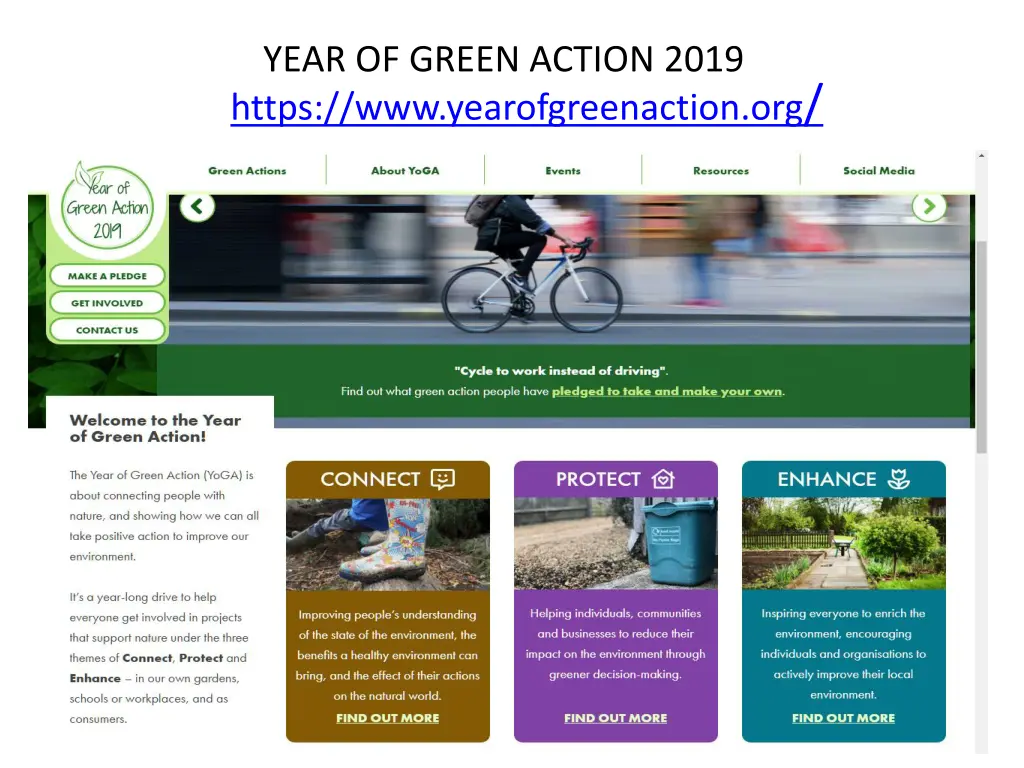 year of green action 2019