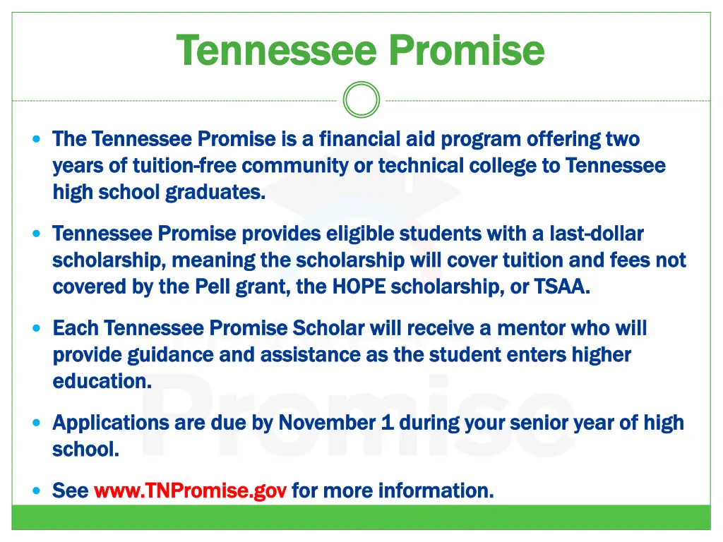 tennessee promise tennessee promise