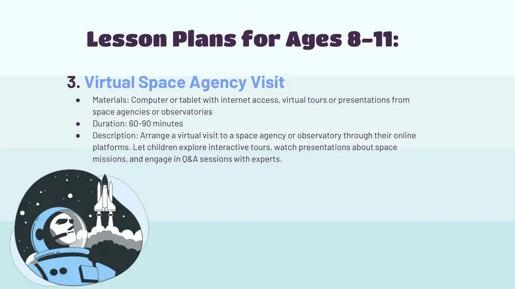 lesson plans for ages 8 11 2