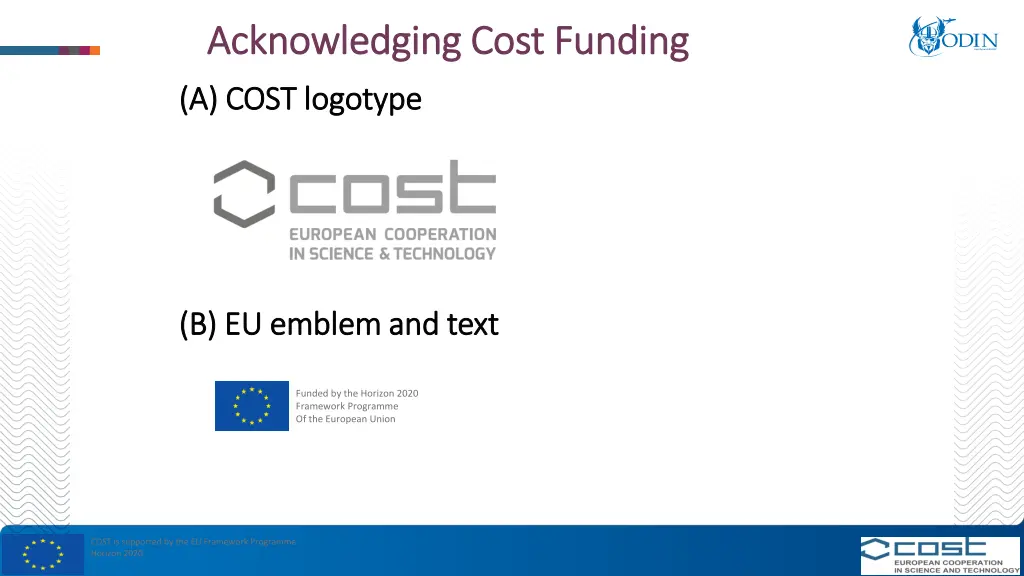 acknowledging cost funding acknowledging cost 1