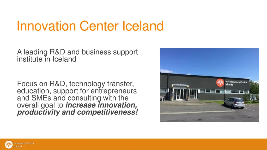 innovation center iceland