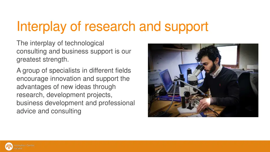 interplay of research and support