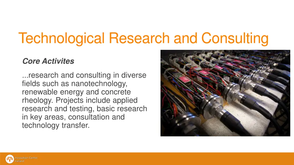 technological research and consulting