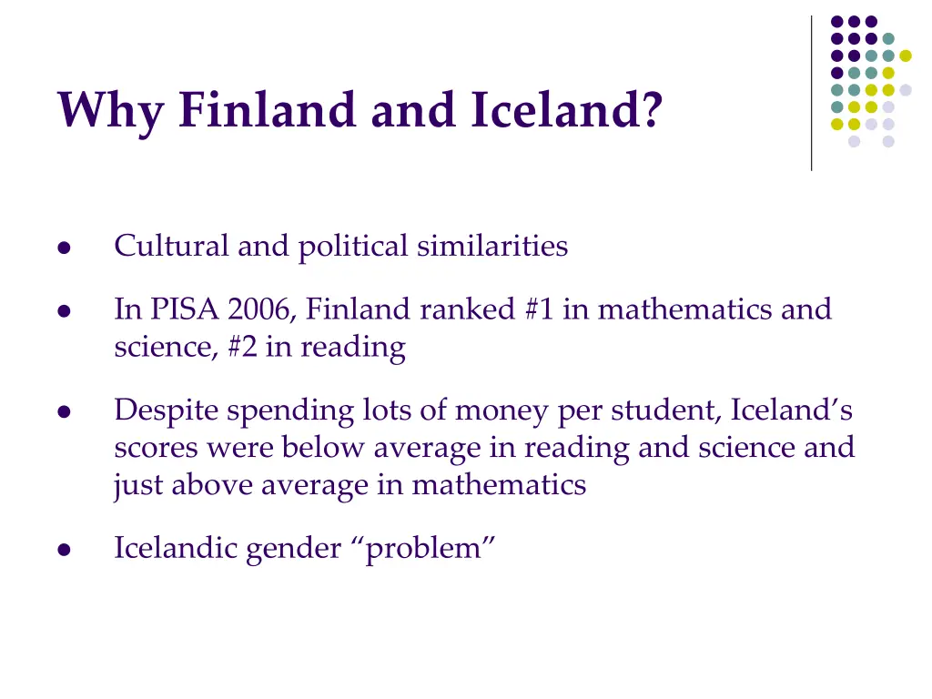 why finland and iceland