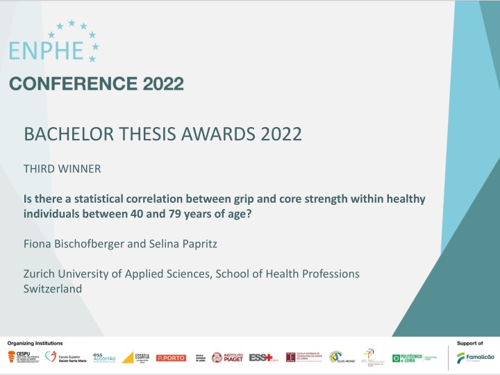 bachelor thesis awards 2022