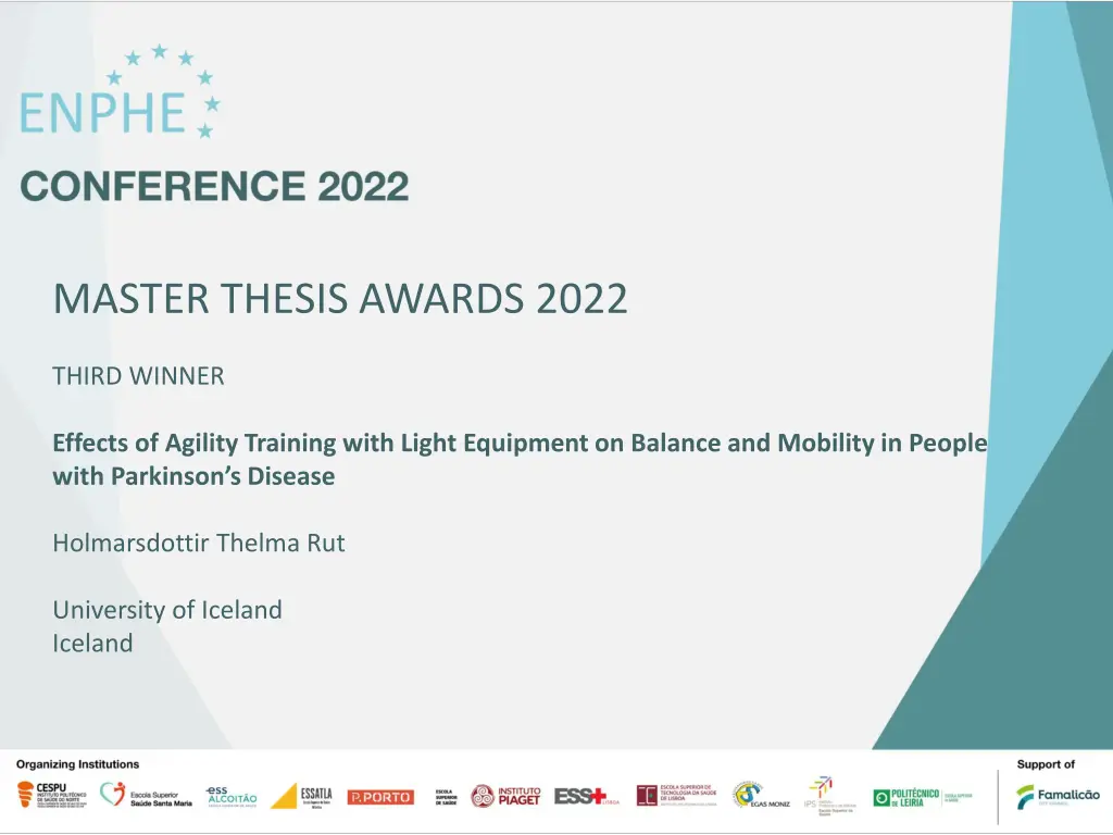 master thesis awards 2022