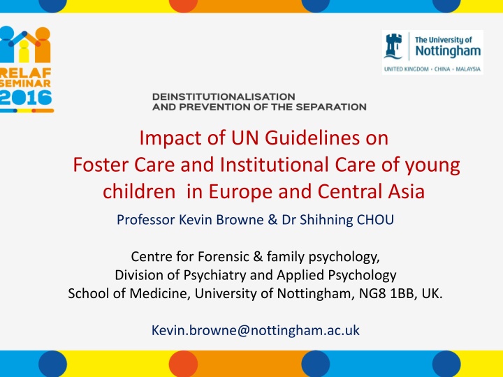 impact of un guidelines on foster care